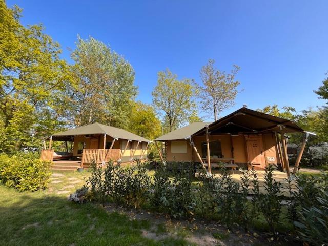 Luxe Safaritent Medley 5 Persoons Op Camping Rijsterbos Kültér fotó